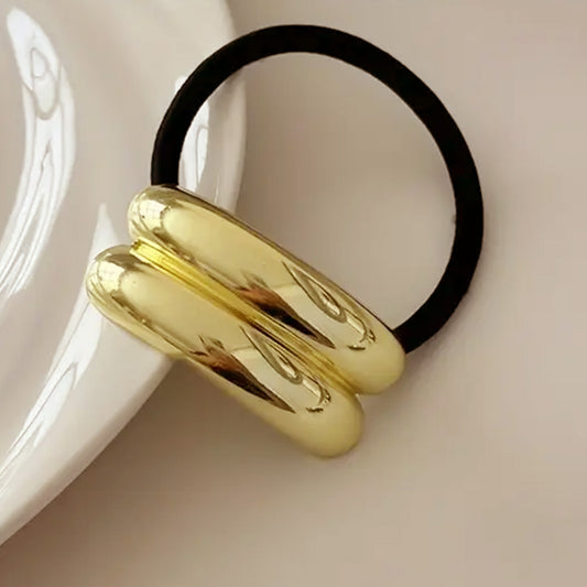 Élastique Fantaisie Jaune Doré