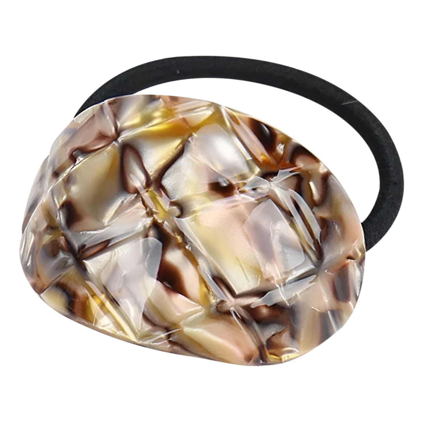 Élastique Casual Svetlana à Écaille Tortue