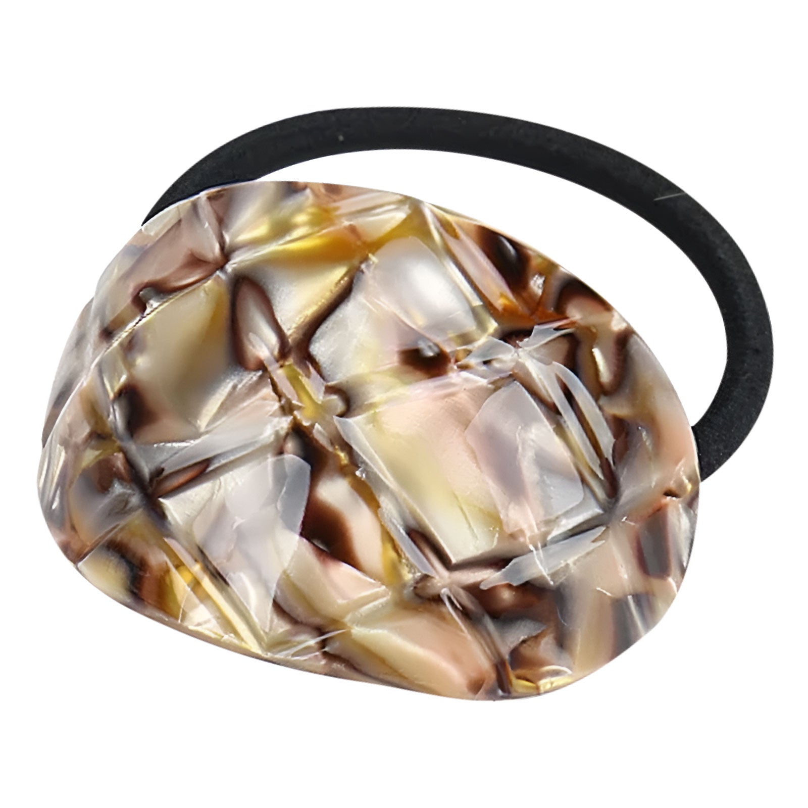 Élastique Casual Svetlana à Écaille Tortue