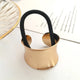 Élastique Casual Melissa Bague Effet Miroir Rose Gold