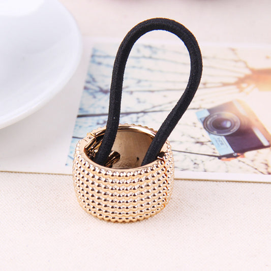 Élastique Casual Selma à Boucle Souple Cristal Rose