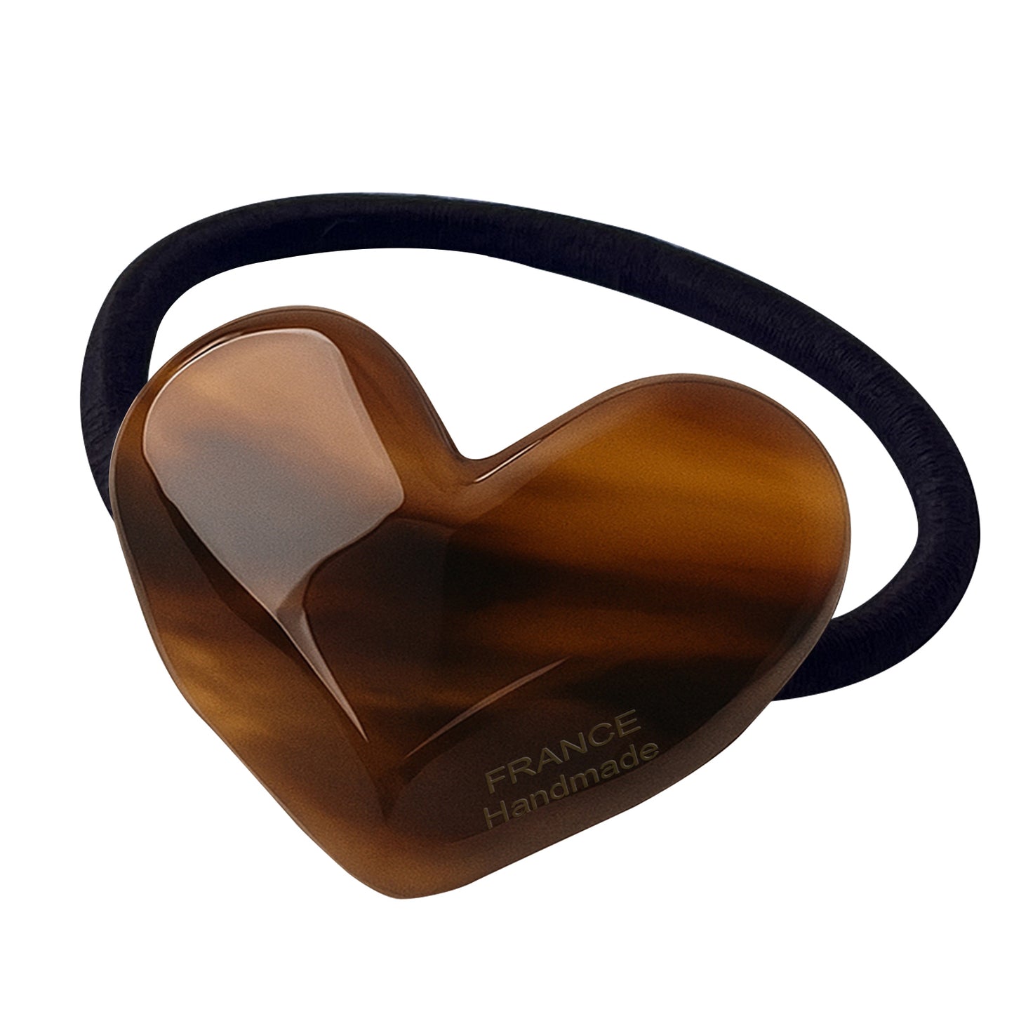 Élastique Casual Acacia Cœur d'Opaline Marron