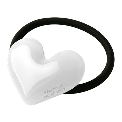 Élastique Casual Acacia Cœur d'Opaline Blanc