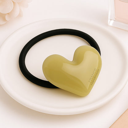 Élastique Casual Acacia Cœur d'Opaline Jaune