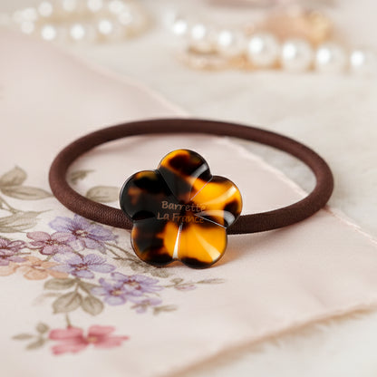 Élastique Casual Mei à Fleur de Cerisier Marron