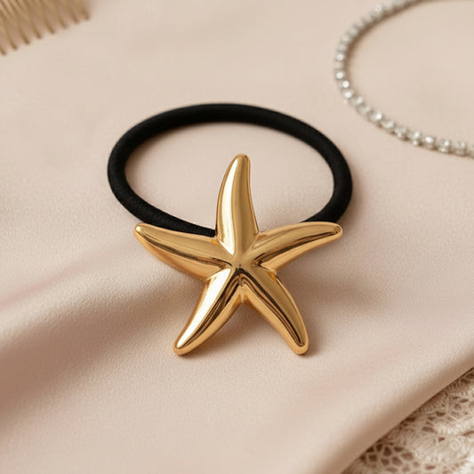 Élastique Casual Marnie Étoile Océanique Doré