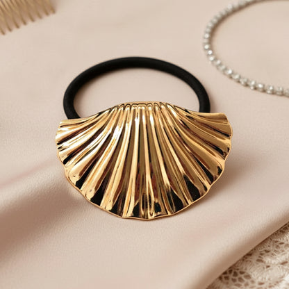 Élastique Casual Coquillage Océanique Doré