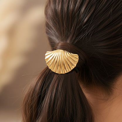Élastique Casual Coquillage Océanique Doré