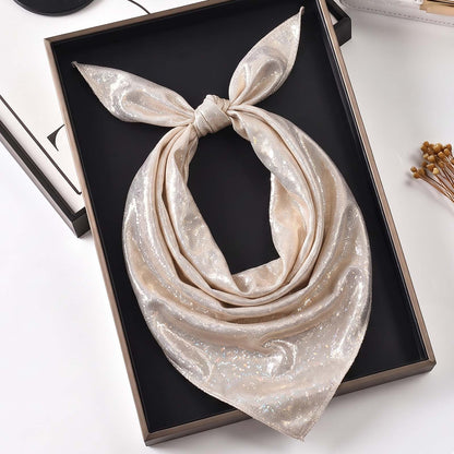 Foulard Bandana Triangle Vanilla Cloud 85 x 35cm