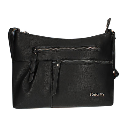 Sac Bandoulière Multi-Poches Zippées L'Allié Noir