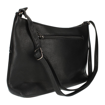 Sac Bandoulière Multi-Poches Zippées L'Allié Noir