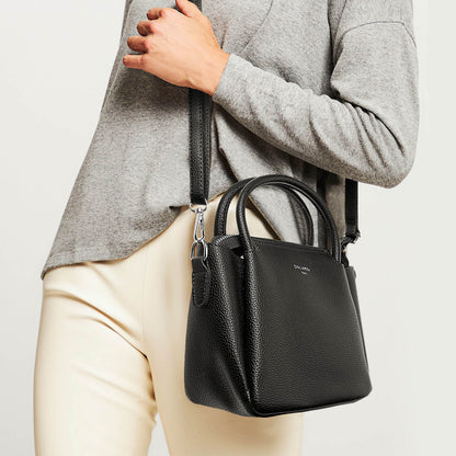 Sac Mini Cabas Bandoulière Dakota Noir