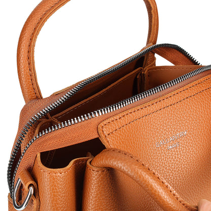 Sac Mini Cabas Bandoulière Dakota Marron