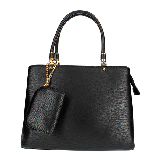 Sac à Main avec Mini-Portefeuille Laurie Noir