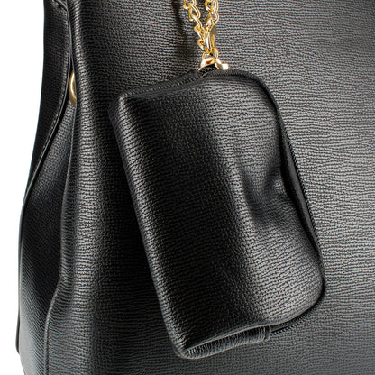 Sac à Main avec Mini-Portefeuille Laurie Noir