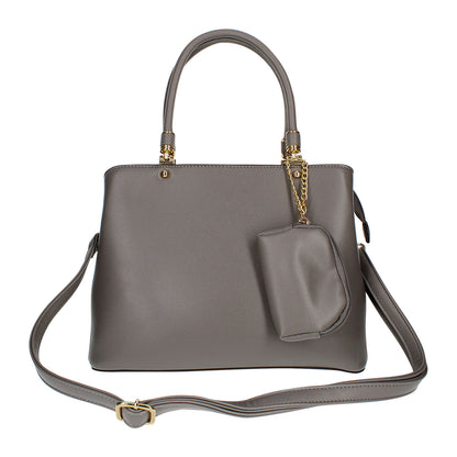 Sac à Main avec Mini-Portefeuille Laurie Gris