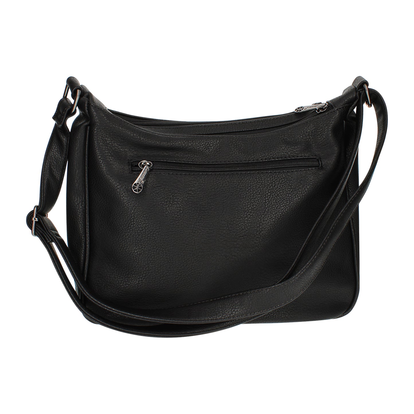 Sac Multi-Poches Zippées à Bandoulière La Fusion Noir