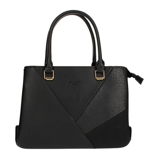 Sac à Main Suédine à Bandoulière Hattie Noir
