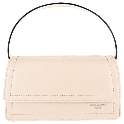 Sac Top-Handle en Similicuir à Bandoulière Chelsea Blanc