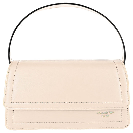 Sac Top-Handle en Similicuir à Bandoulière Chelsea Blanc