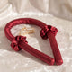 Rouleau Bigoudi Satin Bordeaux avec Pince et Chouchous