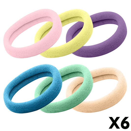 Lot de 20 Élastiques Tendance Quincy Douceur Macaron