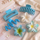 Lot de 6 Pinces Cheveux Bleu Azur Collection Riviera Bleue