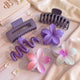 Lot de 6 Pinces Cheveux Nuances Lilas et Orchidée
