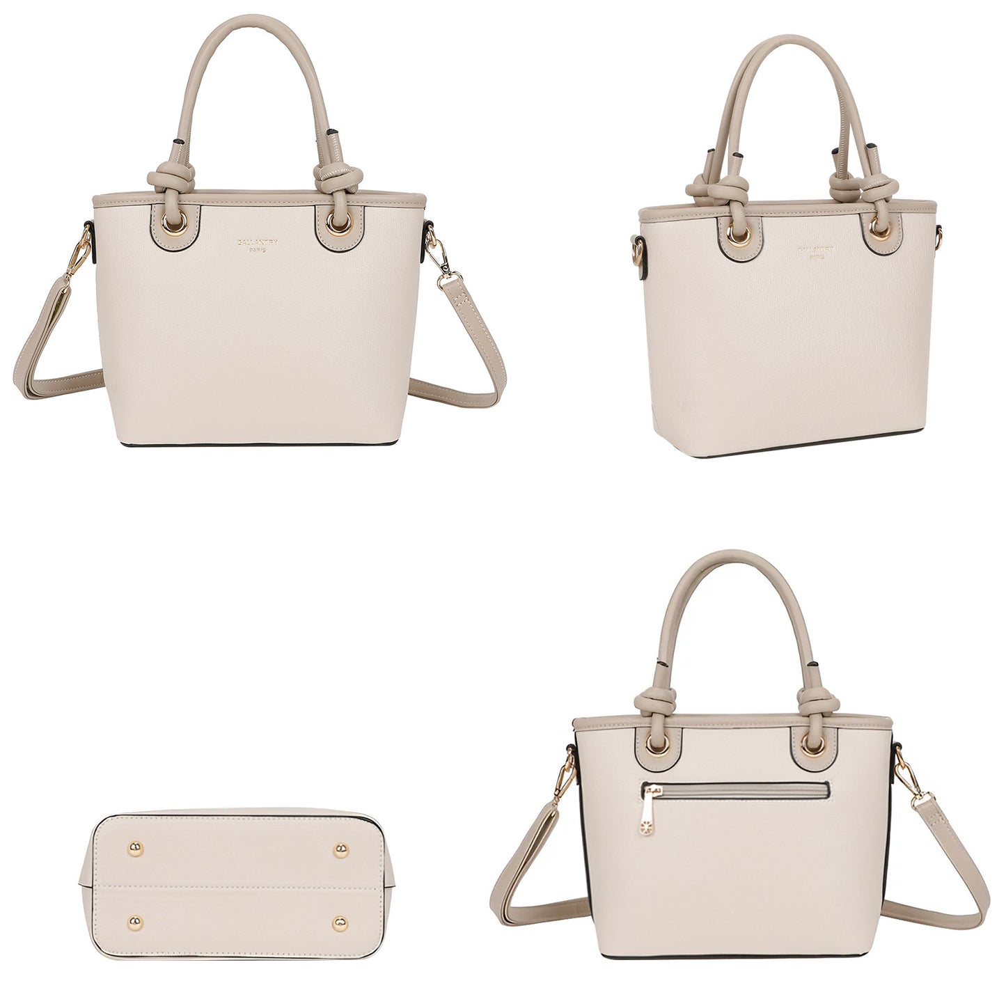 Sac Fourre-Tout Élégant à Bandoulière La Flottée Taupe