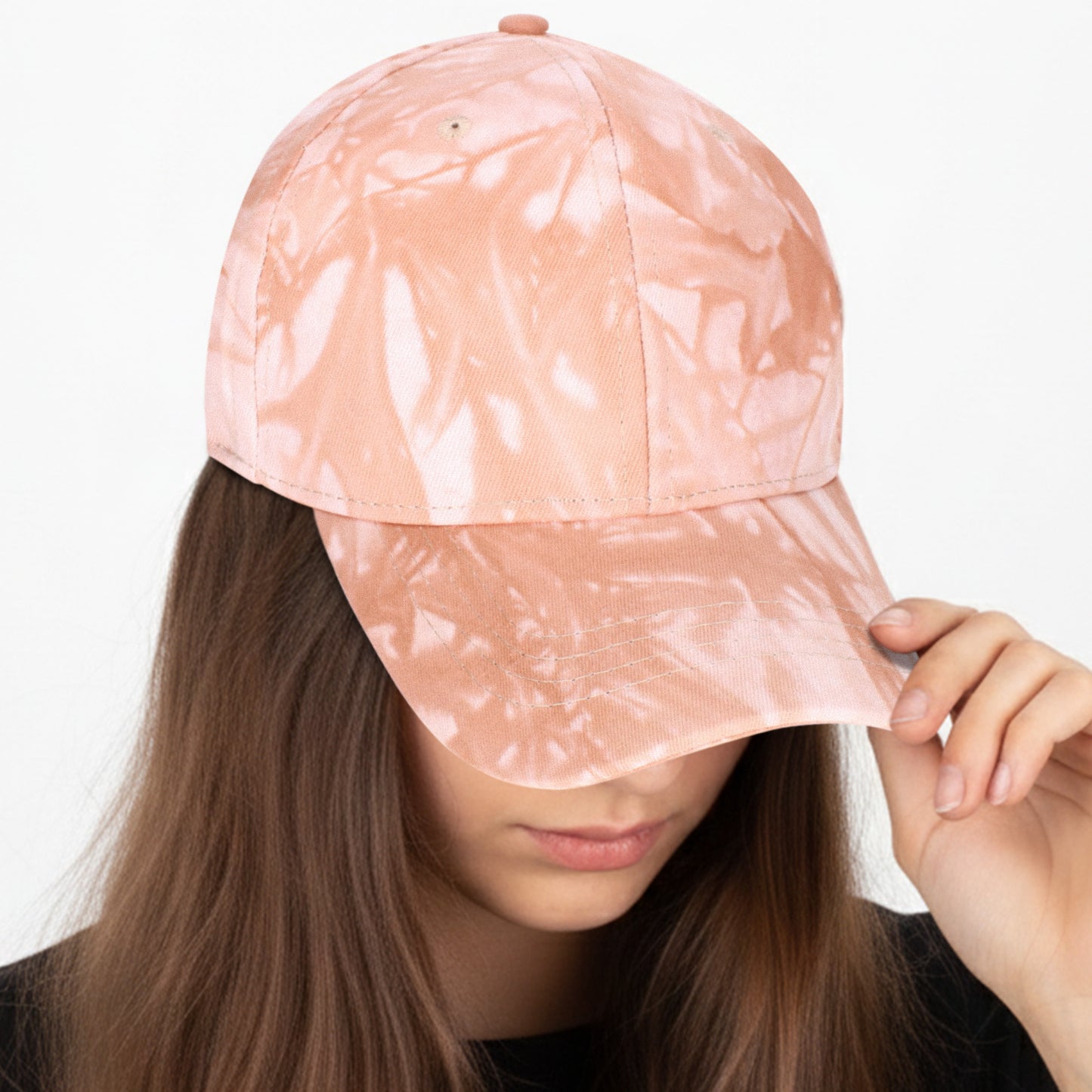 Casquette Femme Tie and Dye Beige