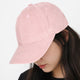 Casquette Femme Velvet Grace en Velours Côtelé Rose