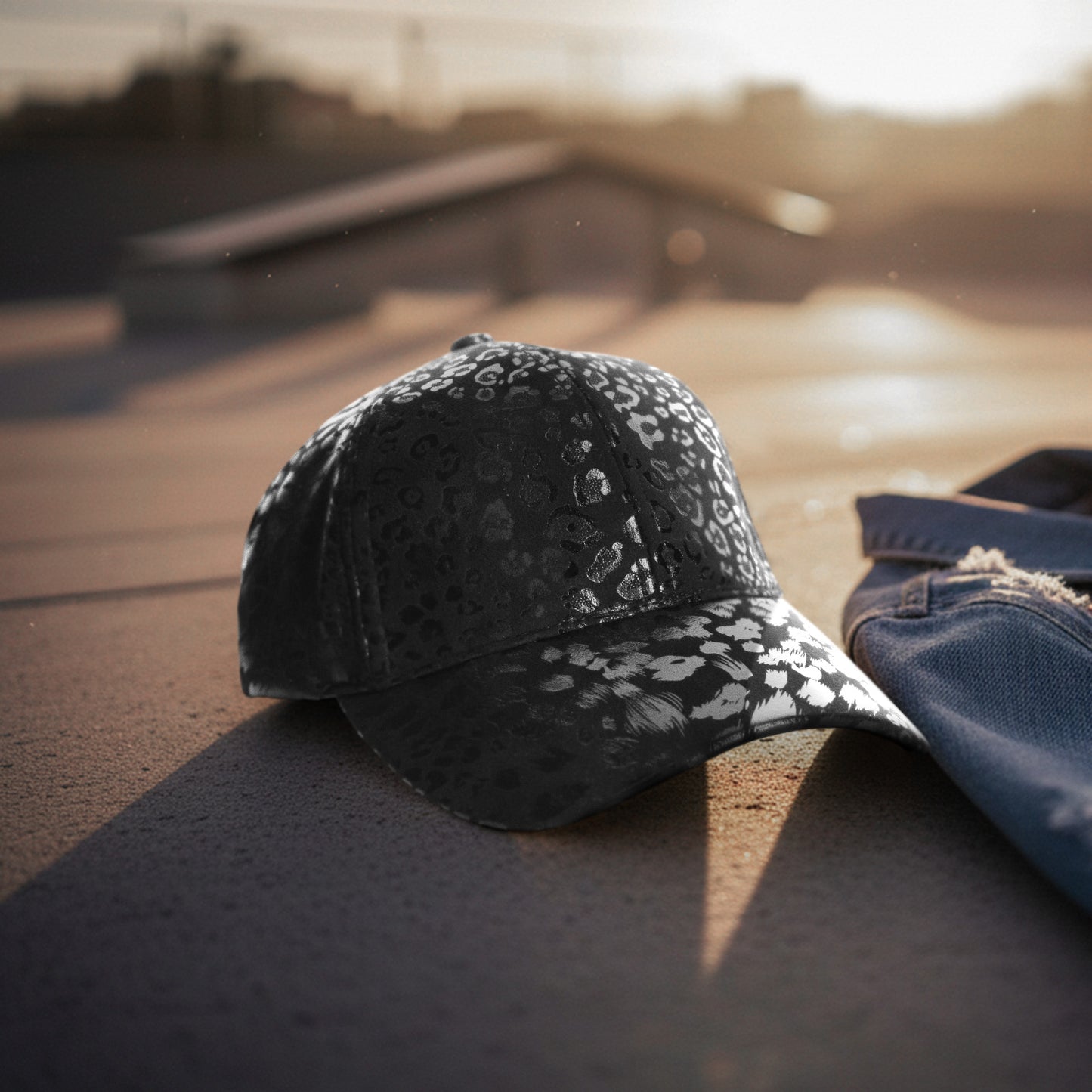 Casquette Femme Leo Spirit Shiny Noir