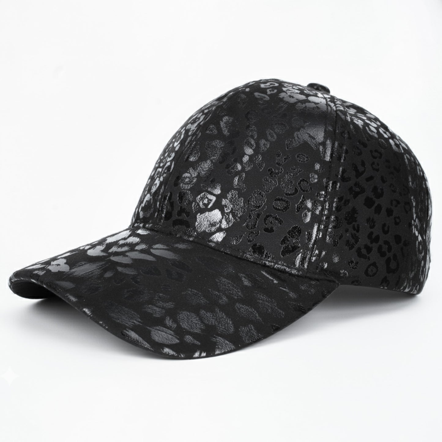 Casquette Femme Leo Spirit Shiny Noir