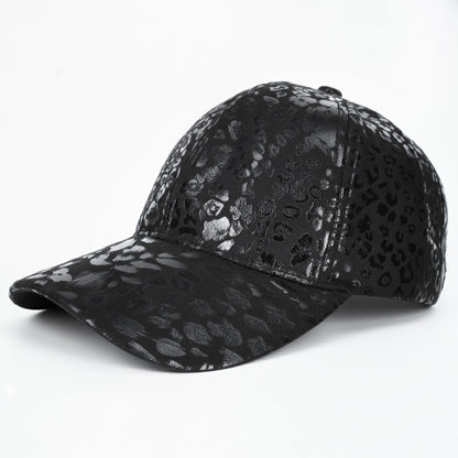 Casquette Femme Leo Spirit Shiny Noir