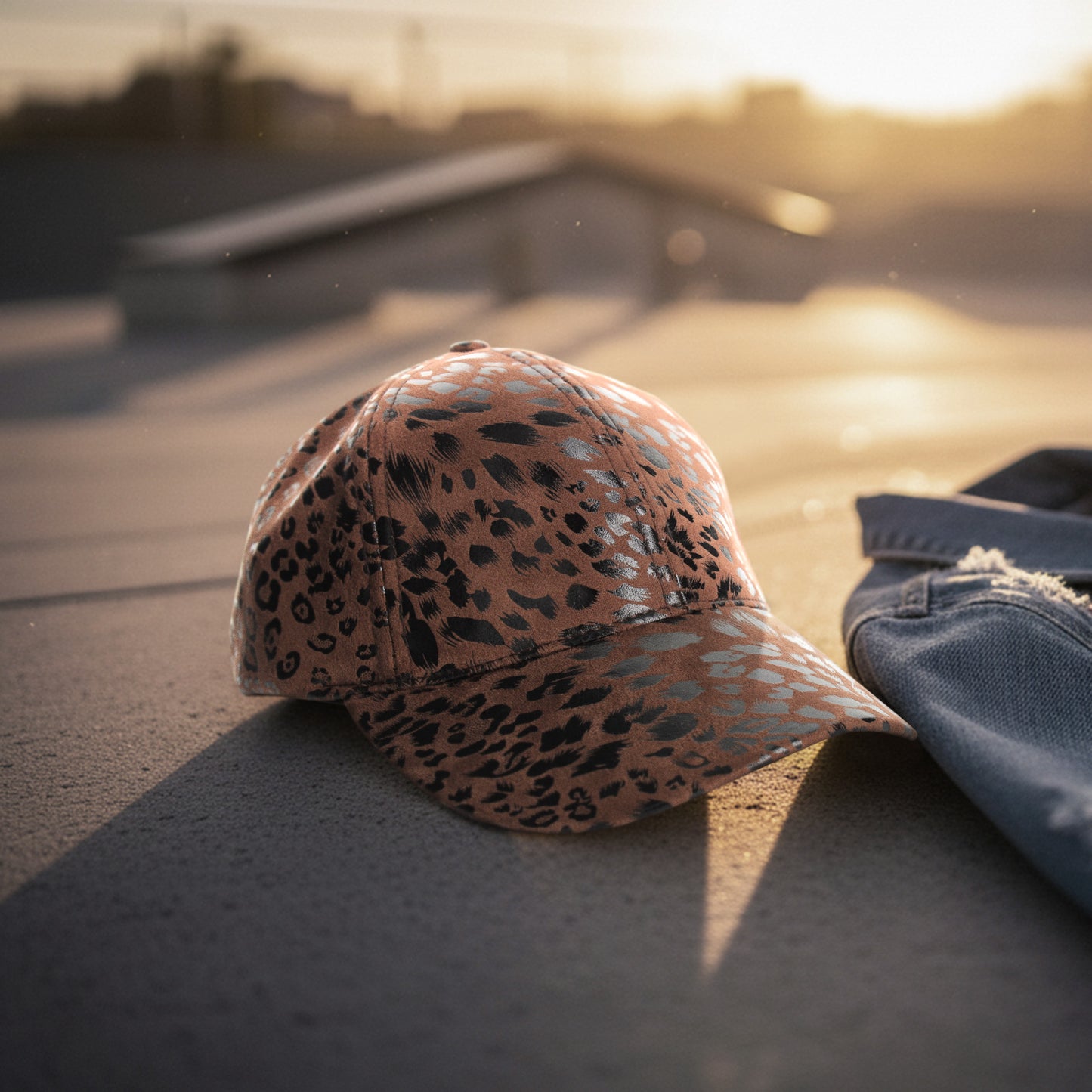 Casquette Femme Leo Spirit Shiny Marron