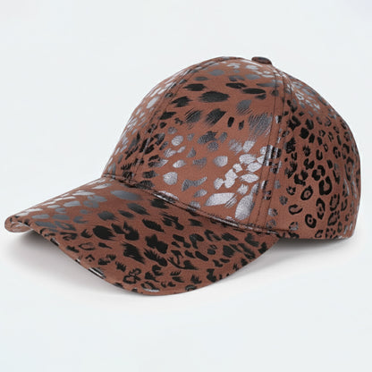Casquette Femme Leo Spirit Shiny Marron