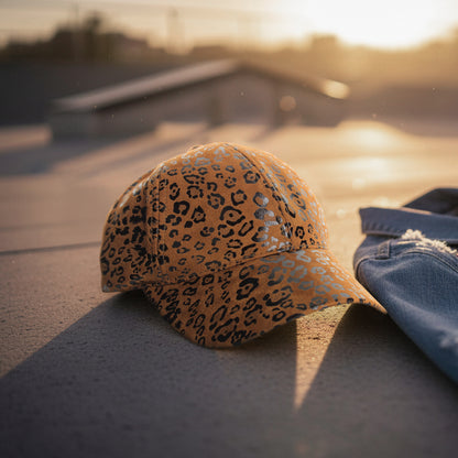 Casquette Femme Leo Spirit Shiny Marron Clair