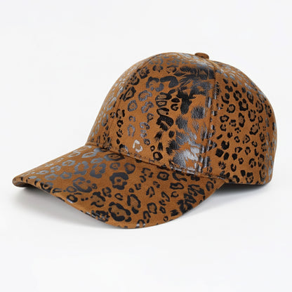 Casquette Femme Leo Spirit Shiny Marron Clair
