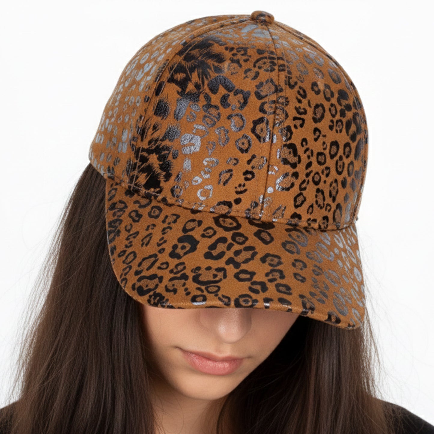 Casquette Femme Leo Spirit Shiny Marron Clair
