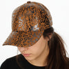 Casquette Femme Leo Spirit Shiny Marron Clair