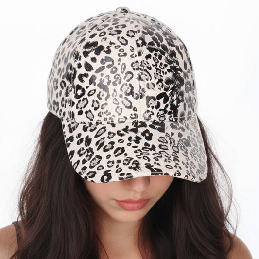 Casquette Femme Leo Spirit Shiny Blanc