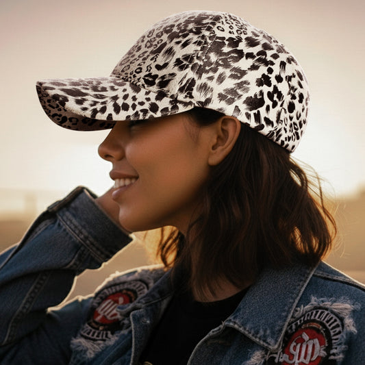 Casquette Femme Leo Spirit Shiny Blanc