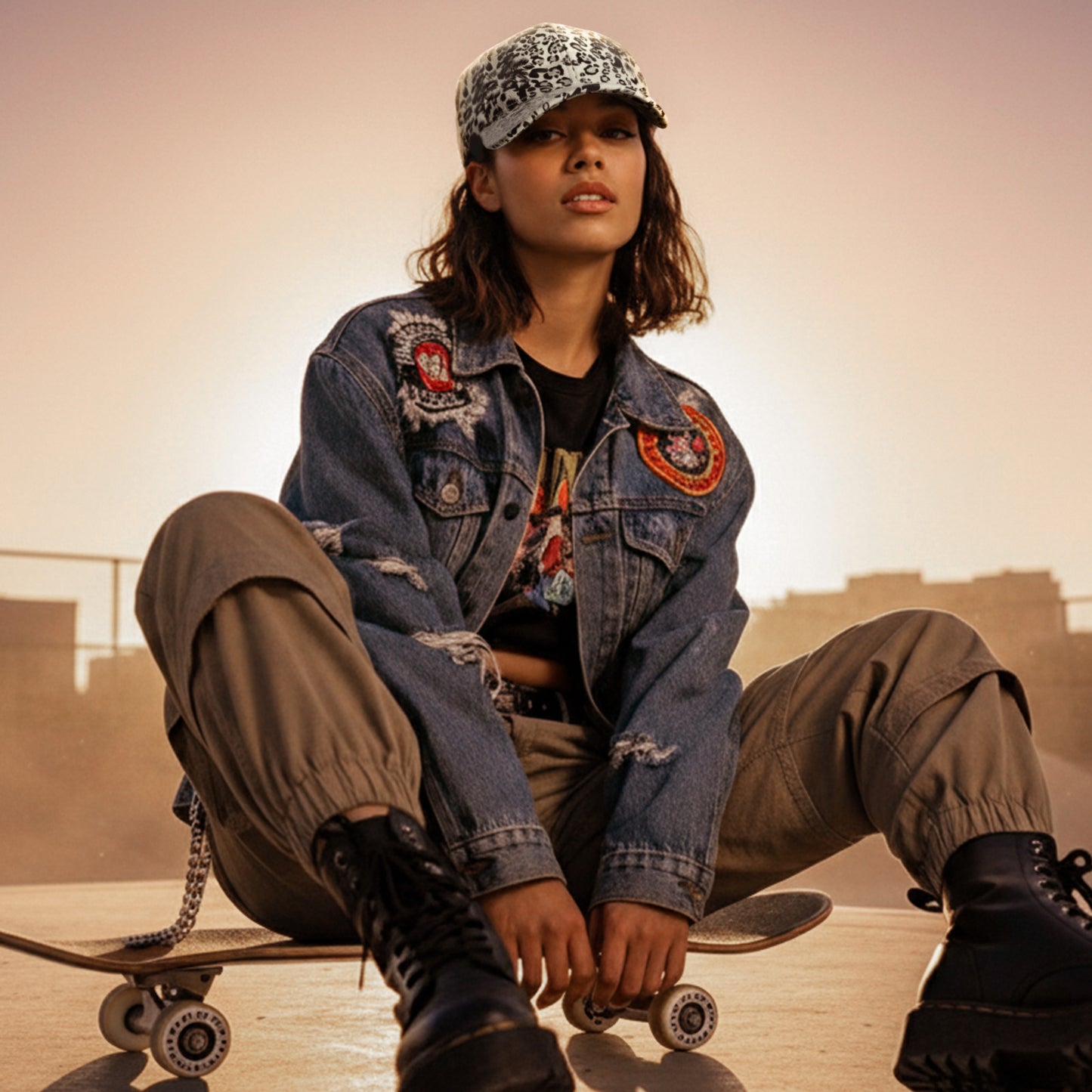 Casquette Femme Leo Spirit Shiny Blanc