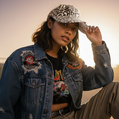 Casquette Femme Leo Spirit Shiny Blanc