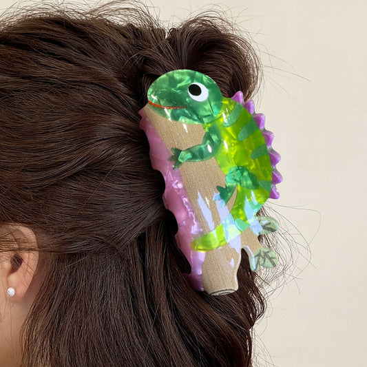 Pince Cheveux Tropicool Gecko Mood
