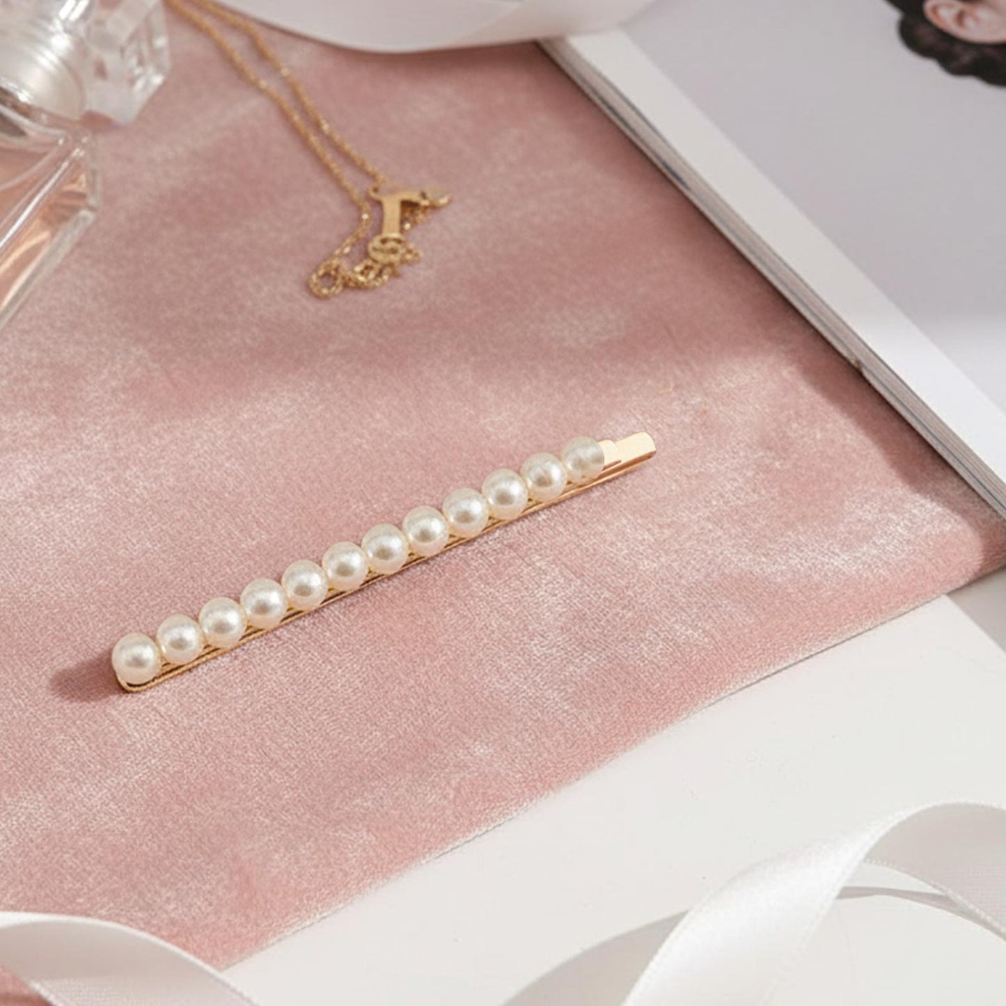 Barrette Fine Karlie Éclat de Perles