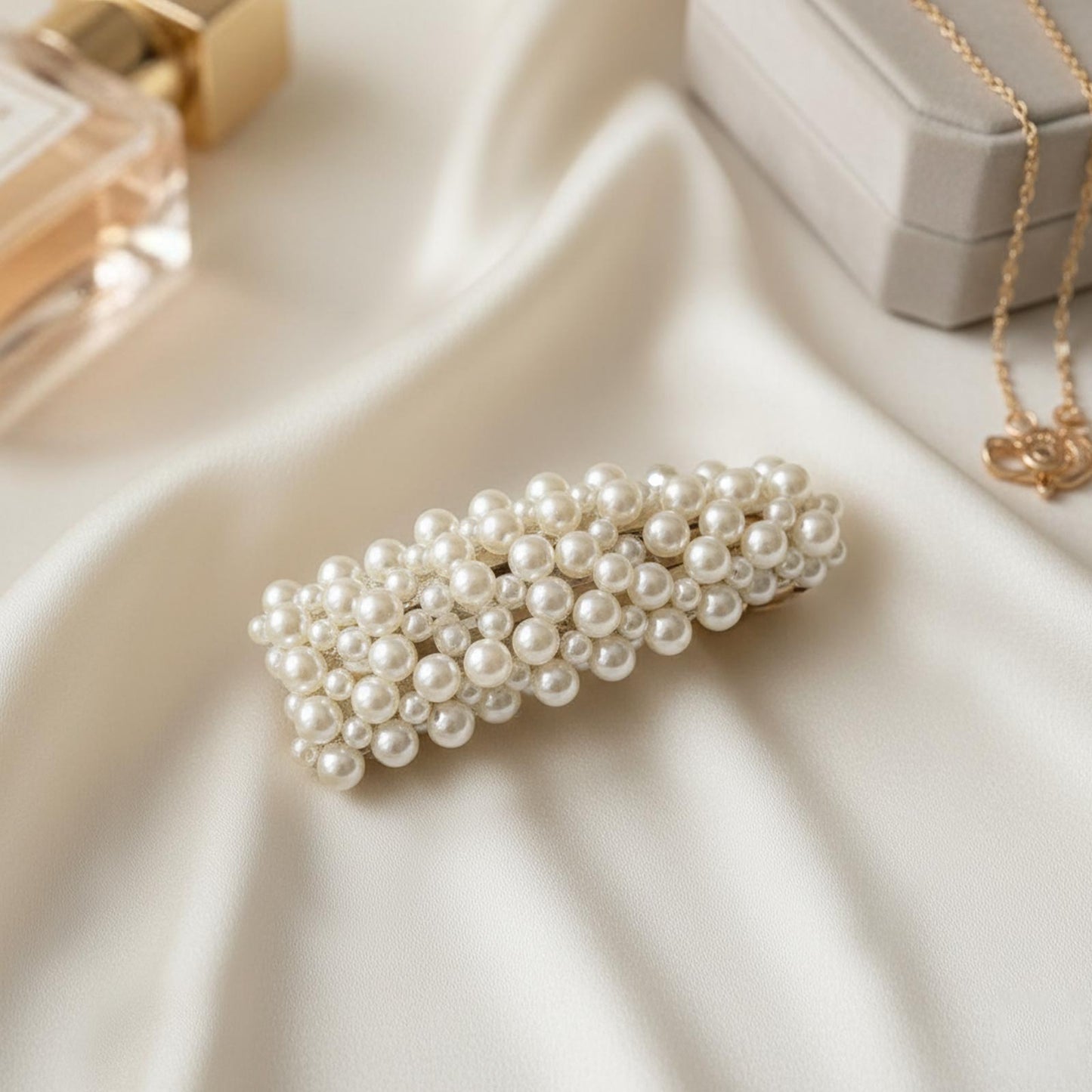 Pince Plate Tamara Large Éclat de Perles