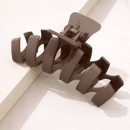 Pince Cheveux Flow Ondulée Graphique Marron