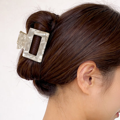 Pince Cheveux Sasstie Quartz Givré Glossy