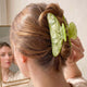 Pince Cheveux Mosaïque Romane Vert Amande
